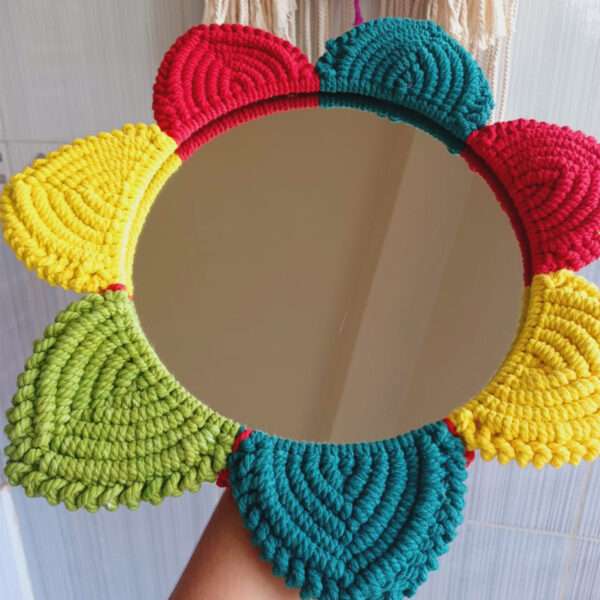 Macrame Mirror