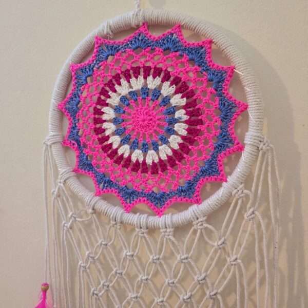 Crochet dream catcher