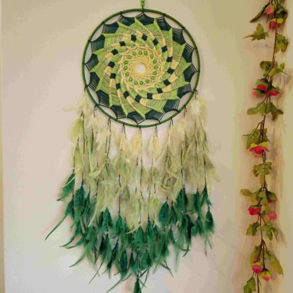 Handstich dreamcatcher( 10/24")