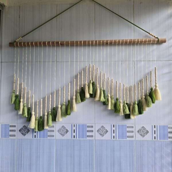 Tassel wall hanging (42"/24")