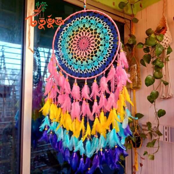 Choturvuz Blue Fairy Dream Catcher