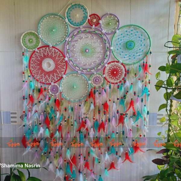Choturvuz Pastel Blush Dream Catcher