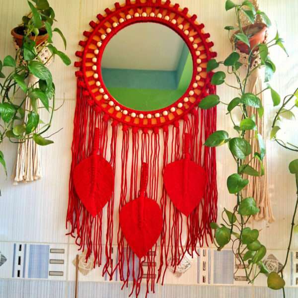 Macrame Mirror