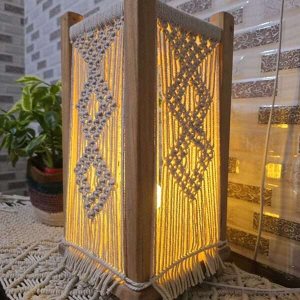 Macrame Lamp
