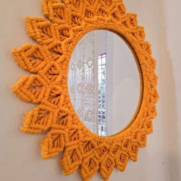 Macrame Mirror