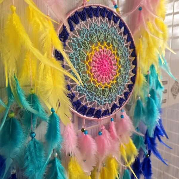 Crochet dream catcher ( 2 layer)