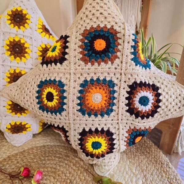 Crochet cushion Cover