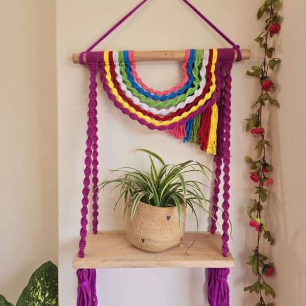Macrame shelf ( 1 layer)