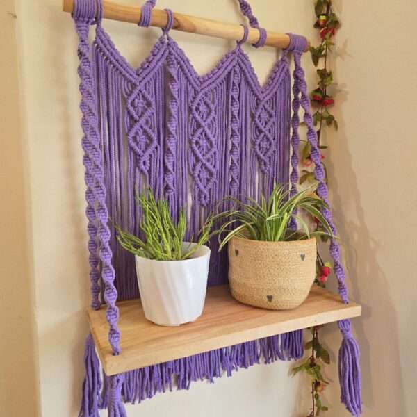 Macrame shelf ( 1 layer)