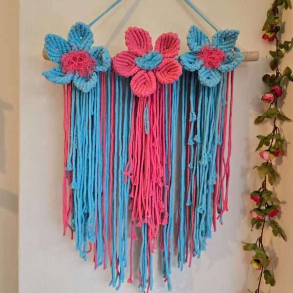 Macrame Flower Hanging