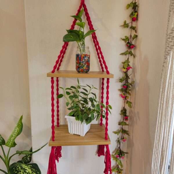 Macrame Shelf