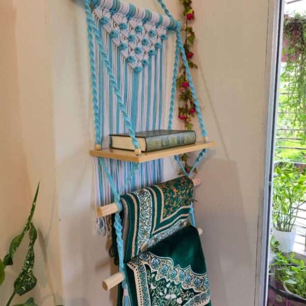 Macrame Quran shelf