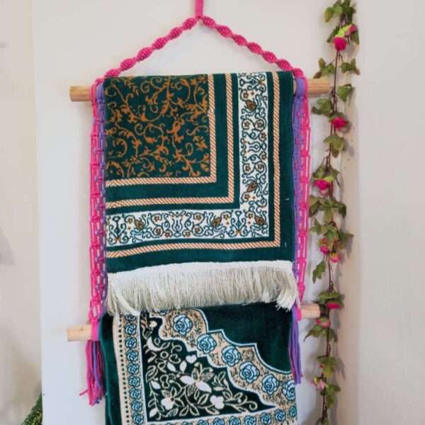 Macrame Prayer mat hanger
