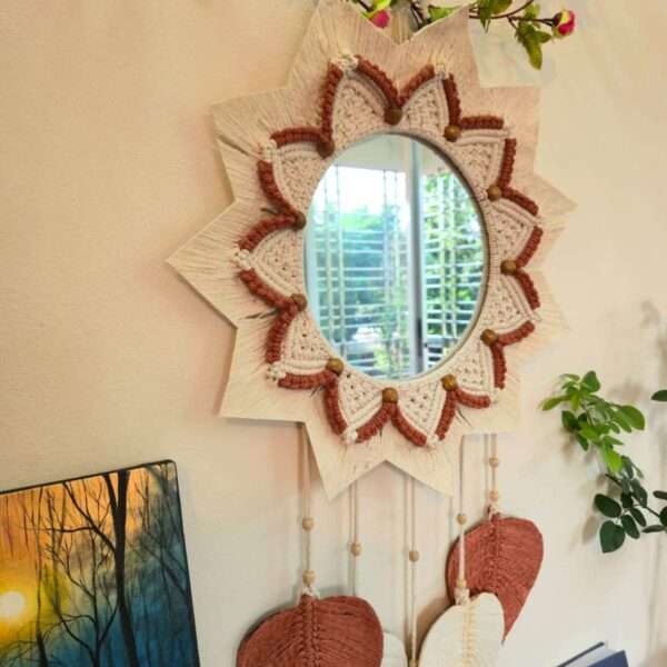 Macrame Mirror