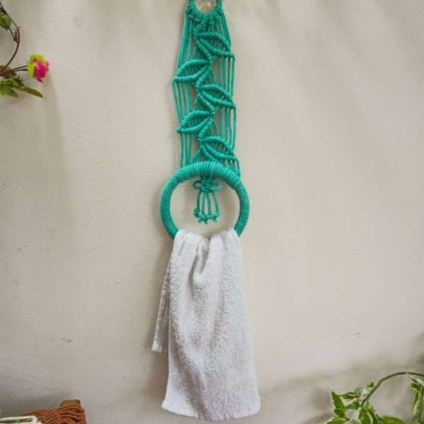 Macrame Towel Hanger