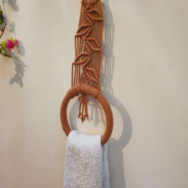 Macrame Towel Hanger