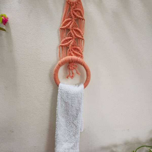 Macrame Towel Hanger