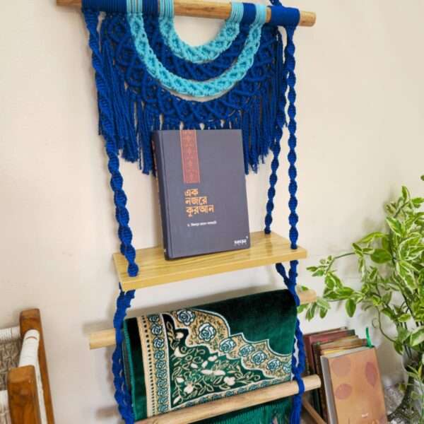Macrame Quran shelf