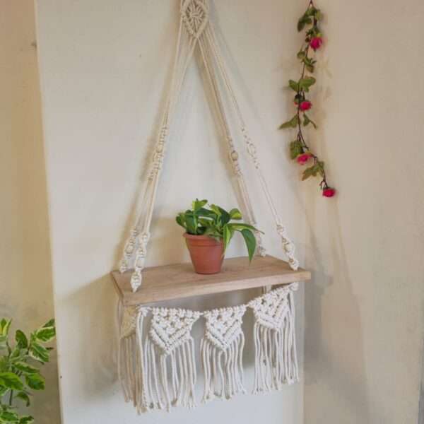 Macrame Shelf