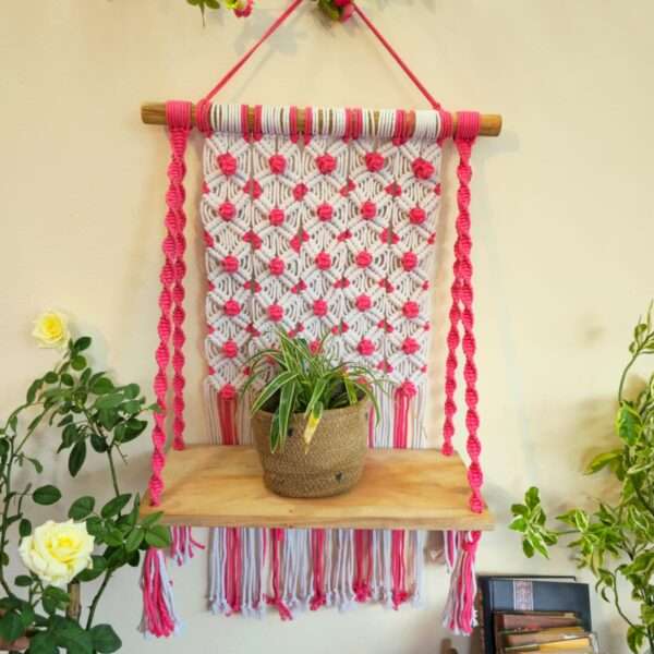 Macrame  shelf