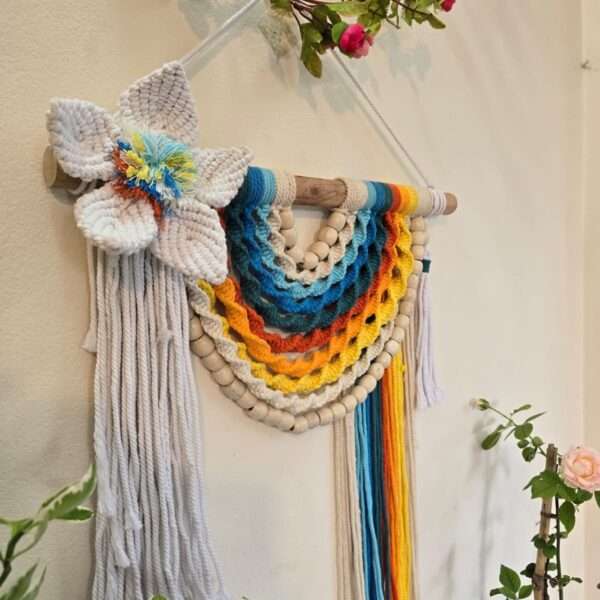 Macrame flower Hanging