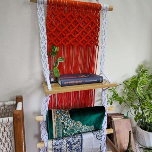 Macrame Quran shelf