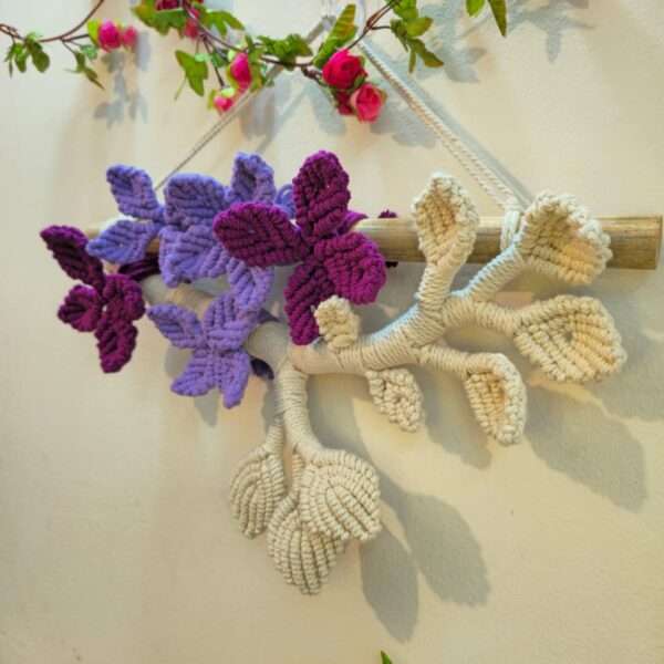 Macrame Flower Hanging