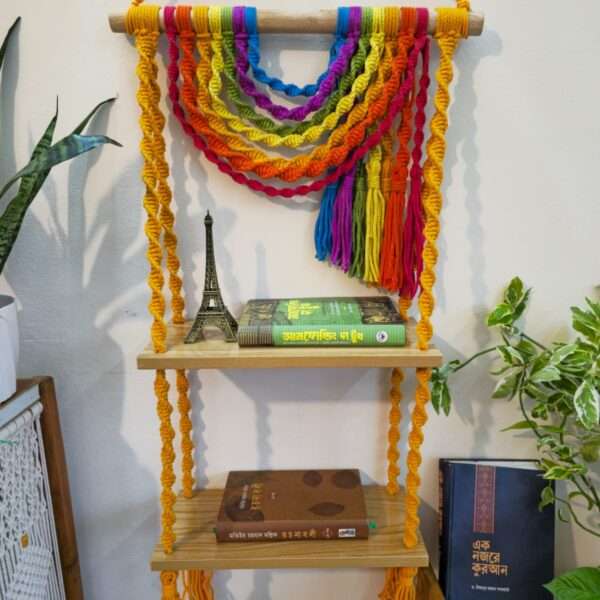Macrame Shelf ( 2 Layer)