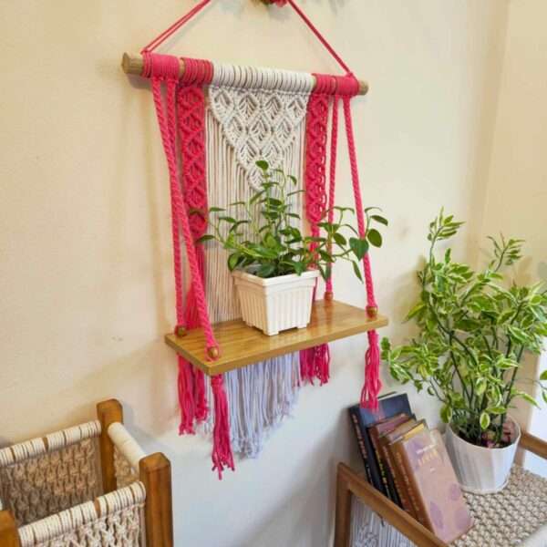 Macrame Shelf