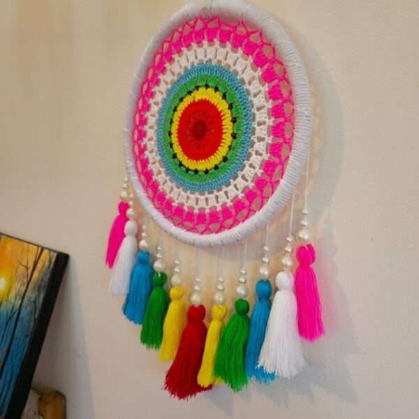Crochet Tassel dream catcher
10/15"