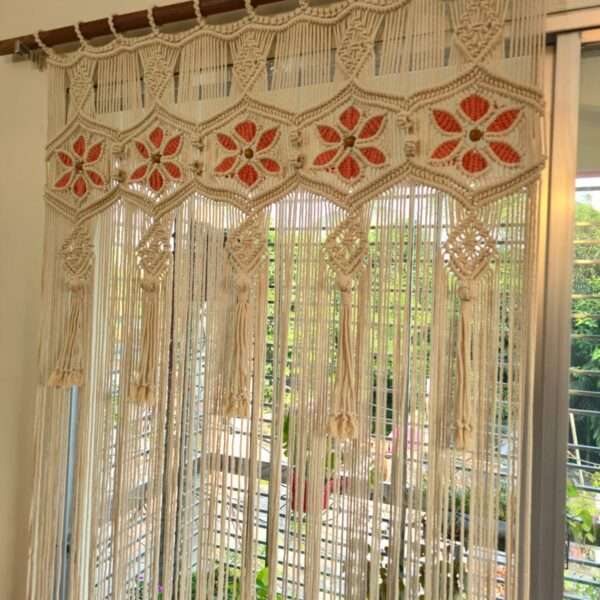 Macrame Curtain (4/7 feet)
