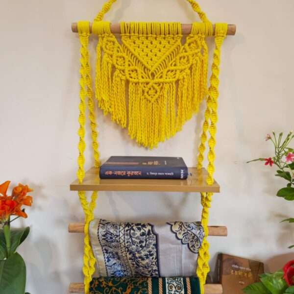 Macrame Quran  Shelf
