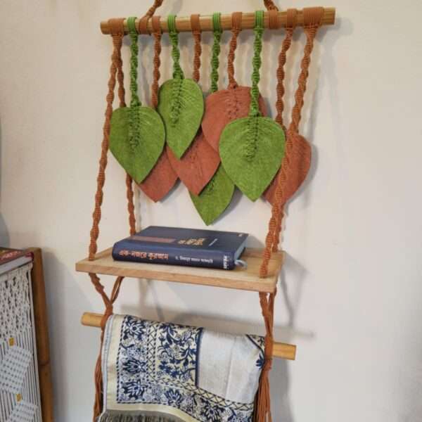 Macrame Quran shelf