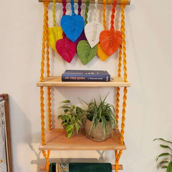 Macrame Quran shelf