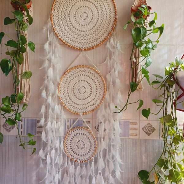 Crochet dream catcher