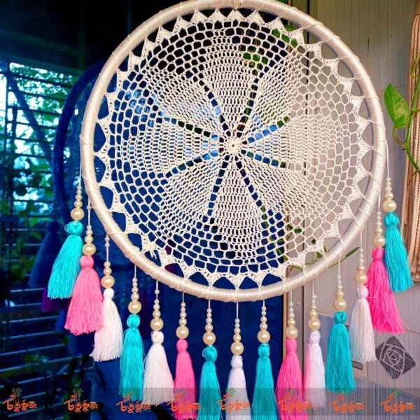Crochet dream catcher