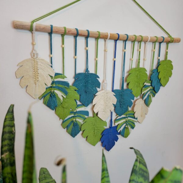 Choturvuz Monstera Leaf Hanging
